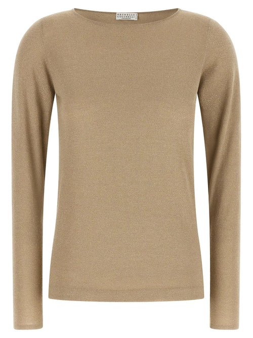 Brunello Cucinelli Brunello Cucinelli Beige Cashmere Cardigan