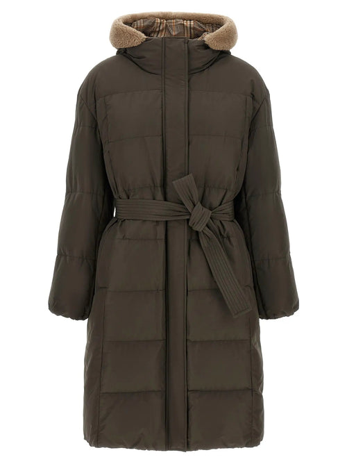 Brunello Cucinelli Brunello Cucinelli Bicolor Cotton Coat