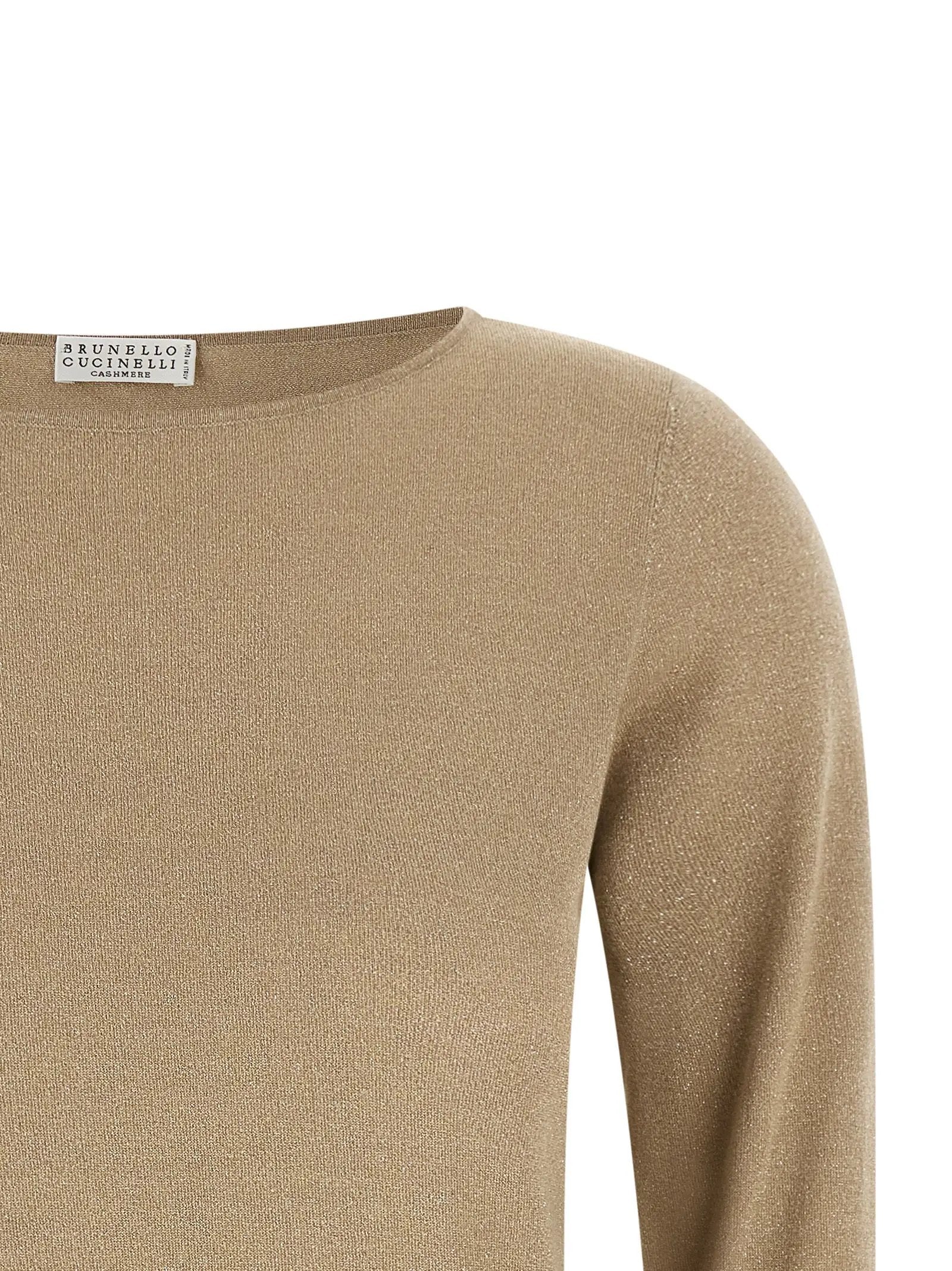 Brunello Cucinelli Brunello Cucinelli Beige Cashmere Cardigan