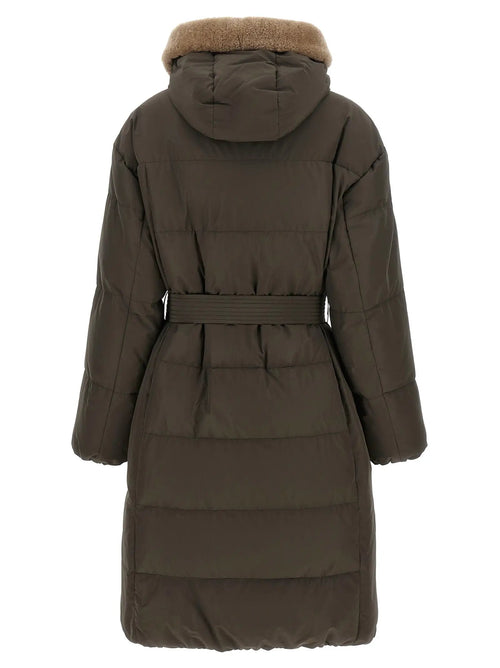 Brunello Cucinelli Brunello Cucinelli Bicolor Cotton Coat