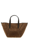 Brunello Cucinelli Brown Calfskin Handbag