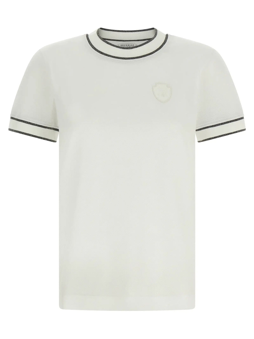 Brunello Cucinelli Brunello Cucinelli White Cotton T-Shirt