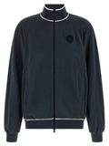 Brunello Cucinelli Blue Cotton Sweatshirt