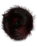 Dolce & Gabbana Red Fox Mink Fur Womens Bucket Capello Hat