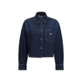 Prada Blue Cotton Denim Jacket