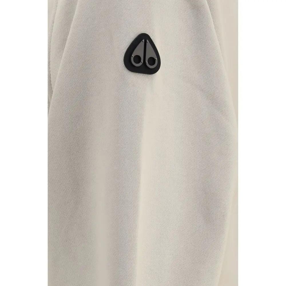 Moose Knuckles Beige Cotton Sweatshirt