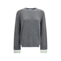Prada Gray Wool Oves Aries Sweatshirt