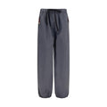 Prada Gray Wool Oves Aries Casual Pants