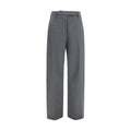 The Latest Gray Polyester Dress Pants