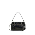 Prada Prada Black Calf Leather Bos Taurus Handbag
