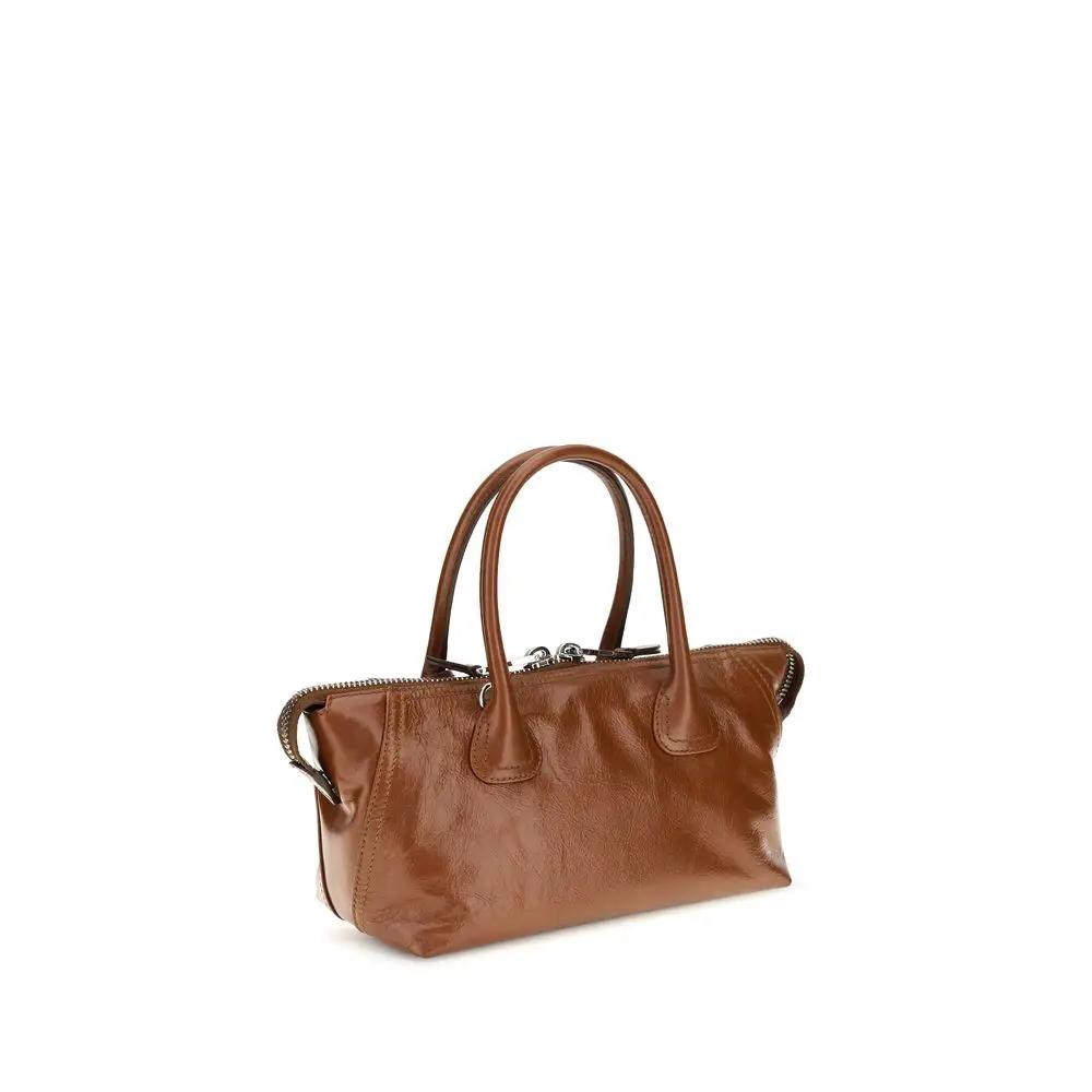 Miu Miu Miu Miu Brown Calf Leather Bos Taurus Handbag