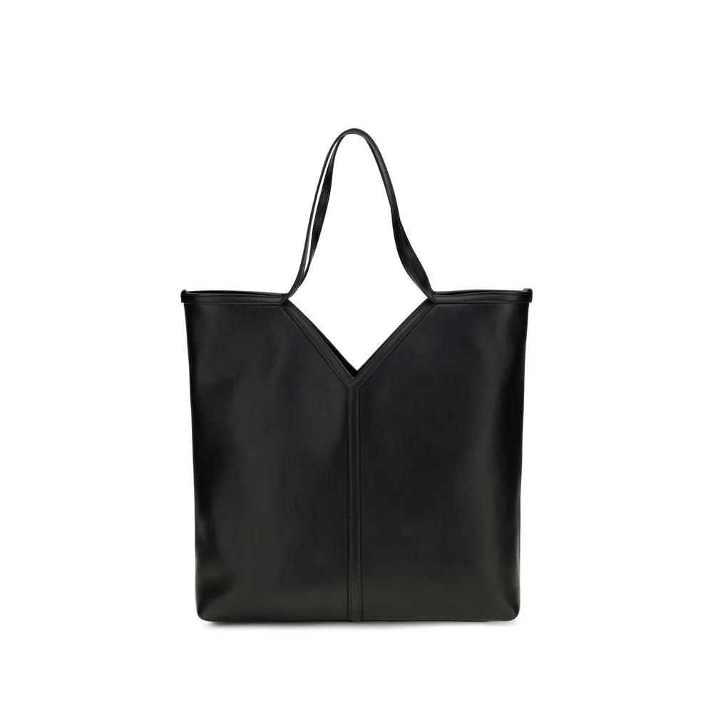 Saint Laurent Saint Laurent Black Calf Leather Bos Taurus Shoulder Bag