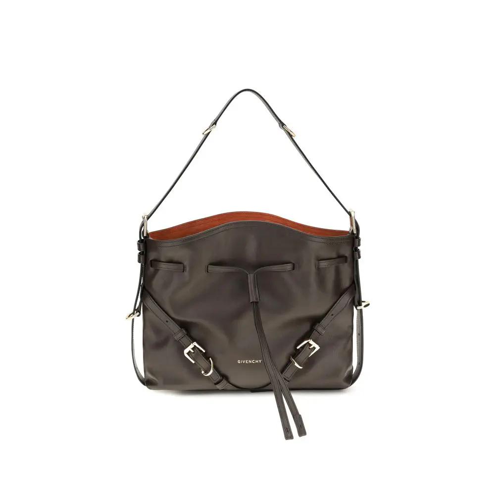 Givenchy Givenchy Brown Calf Leather Bos Taurus Backet Bag