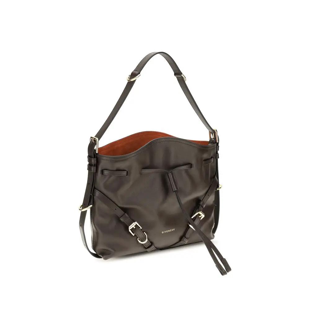 Givenchy Givenchy Brown Calf Leather Bos Taurus Backet Bag