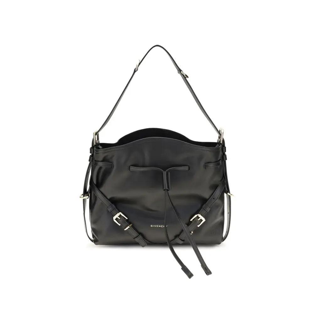 Givenchy Givenchy Black Calf Leather Bos Taurus Backet Bag