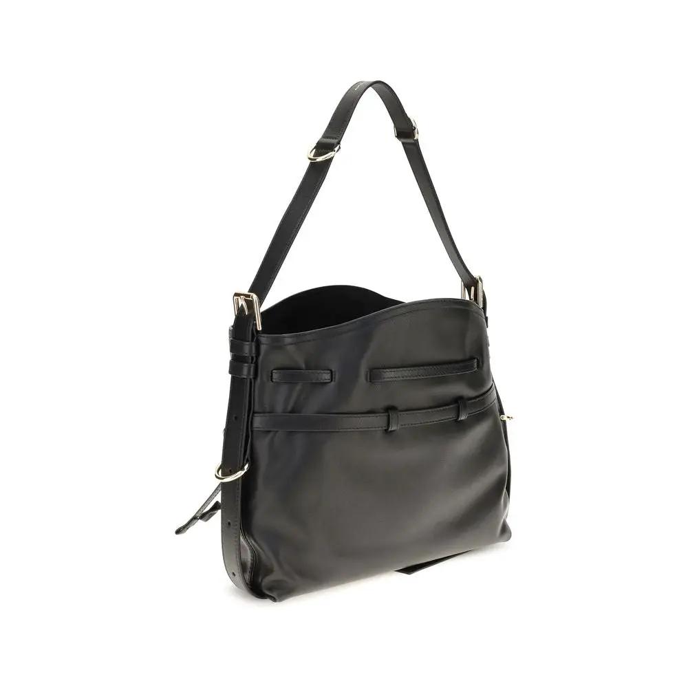 Givenchy Givenchy Black Calf Leather Bos Taurus Backet Bag
