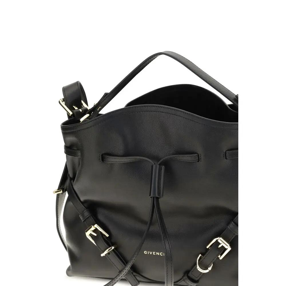 Givenchy Givenchy Black Calf Leather Bos Taurus Backet Bag