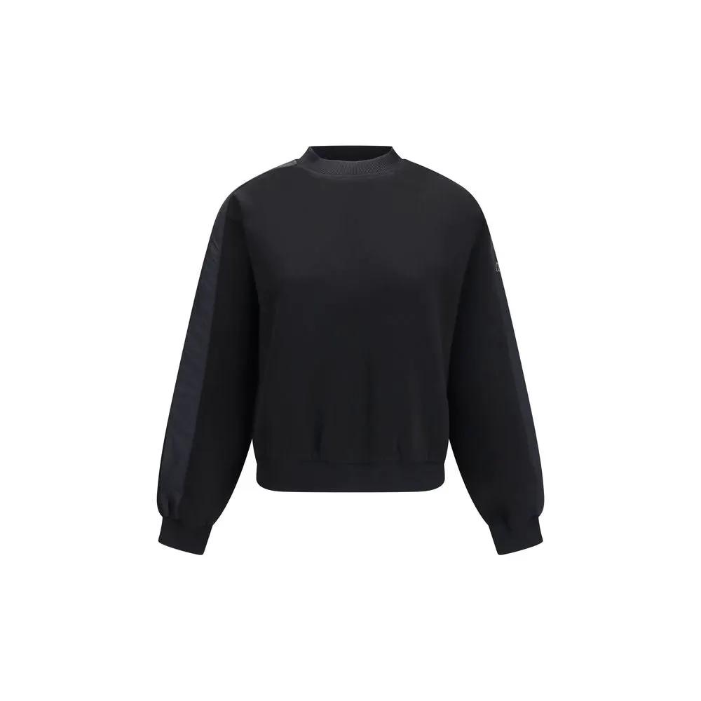 Moose Knuckles Moose Knuckles Black Cotton Sweatshirt