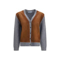 Prada Multicolor Wool Oves Aries Cardigan