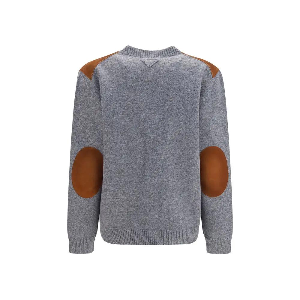 Prada Multicolor Wool Oves Aries Cardigan