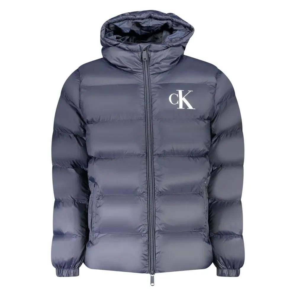Calvin Klein Blue Nylon Men's Jacket