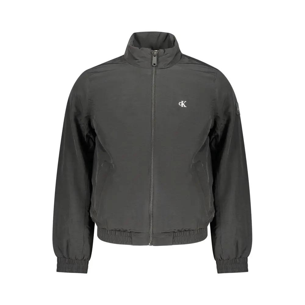 Calvin Klein Black Poliammide Men's Jacket