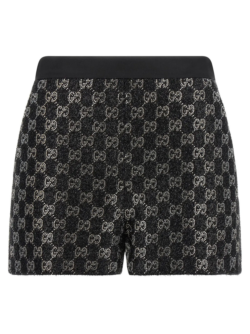 Gucci Gucci Black Viscose Bermuda Shorts