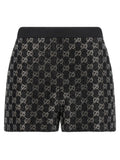 Gucci Gucci Black Viscose Bermuda Shorts