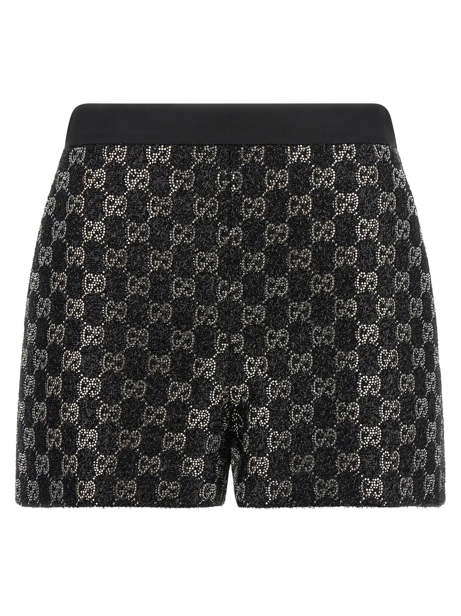 Gucci Gucci Black Viscose Bermuda Shorts