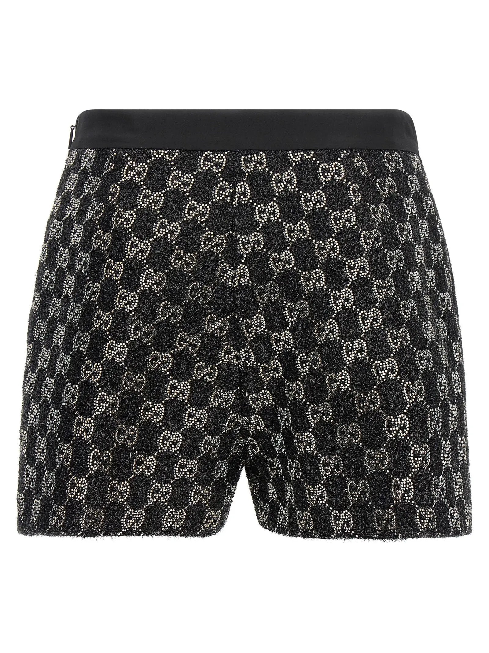 Gucci Gucci Black Viscose Bermuda Shorts