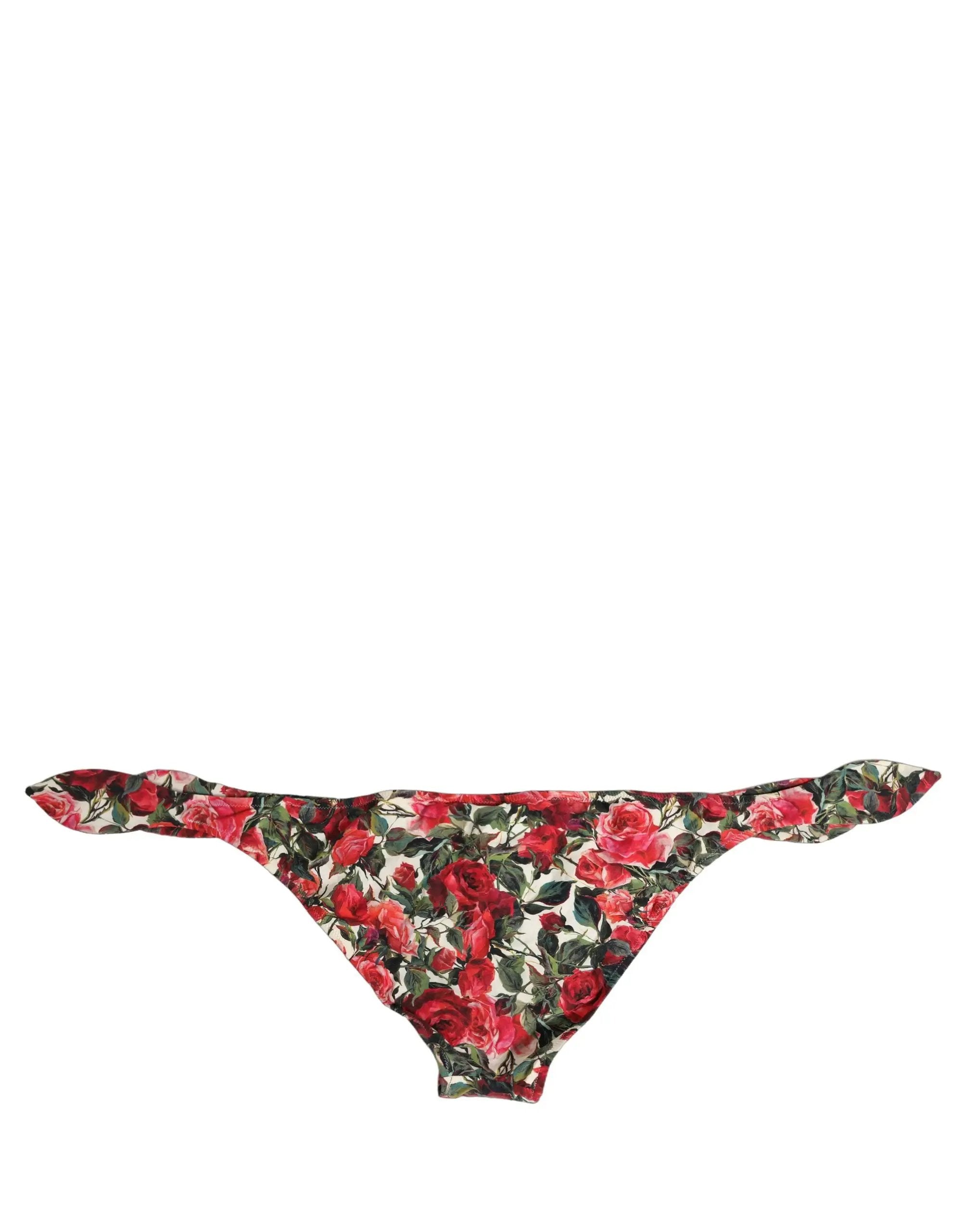 Bas de bikini Dolce & Gabbana multicolore imprimé floral