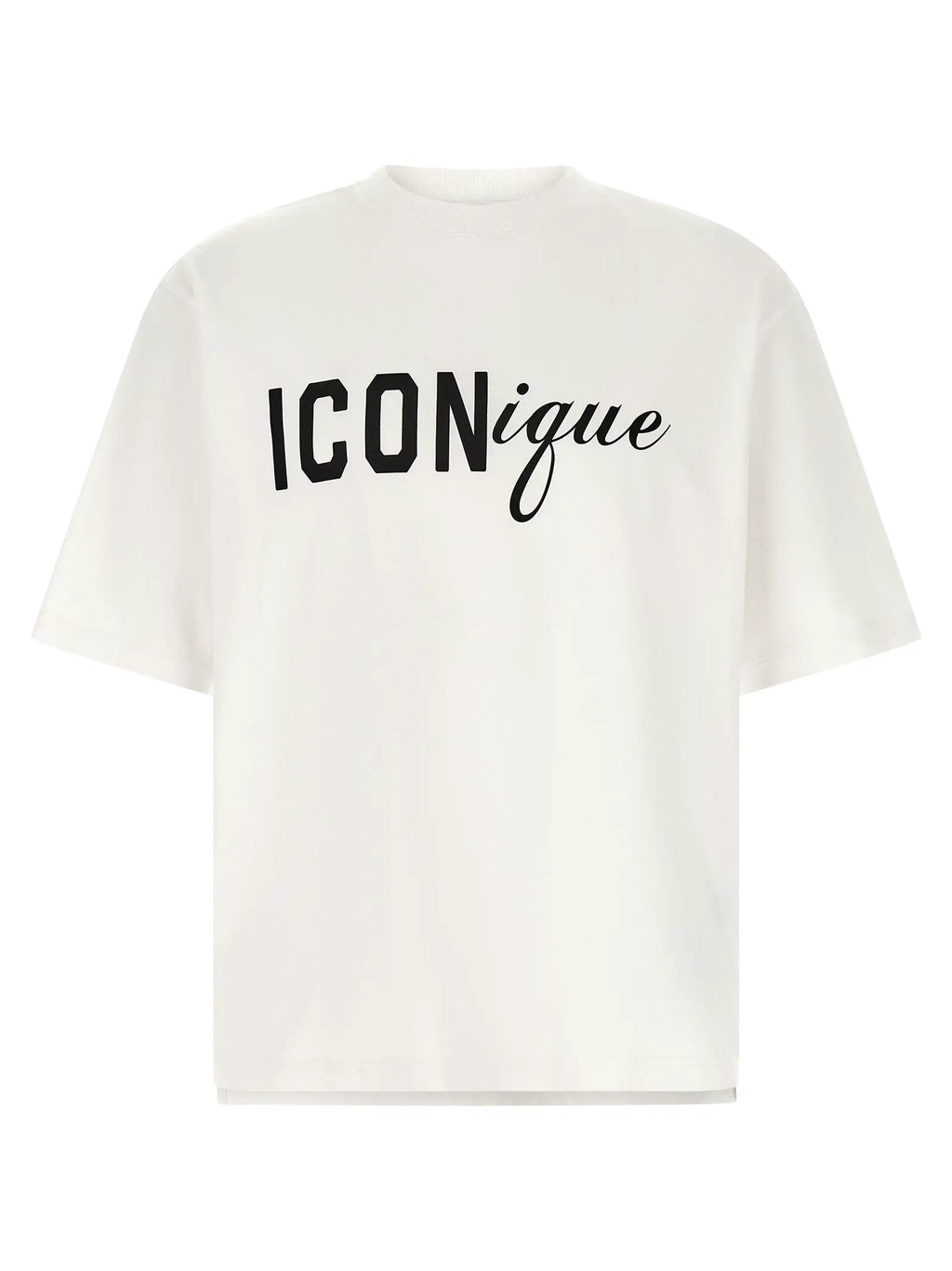 T-shirt en coton blanc Dsquared²