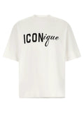 T-shirt en coton blanc Dsquared²
