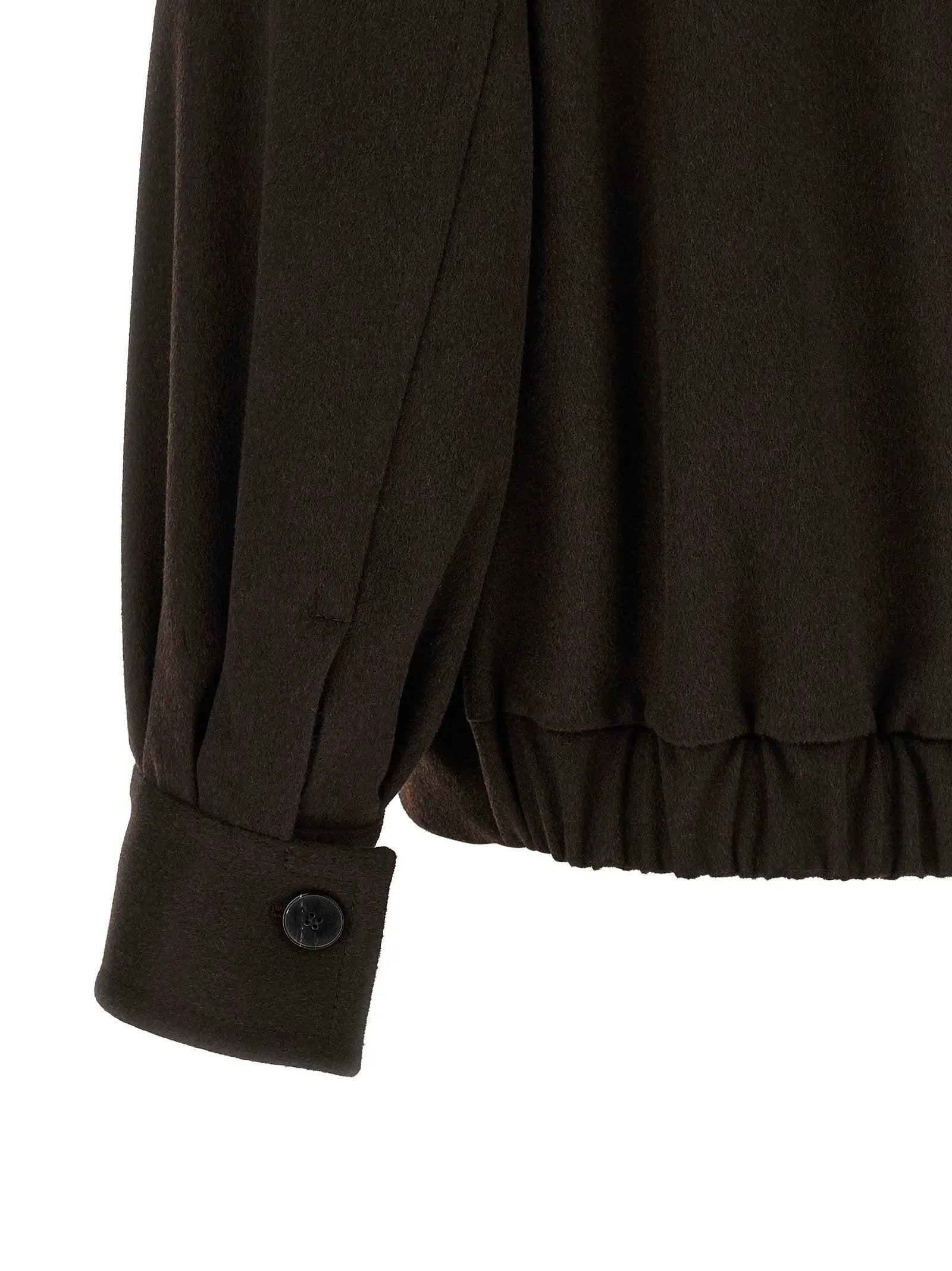 Alberto Biani Alberto Biani Brown Wool Bomber