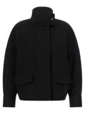 Alberto Biani Alberto Biani Black Wool Bomber