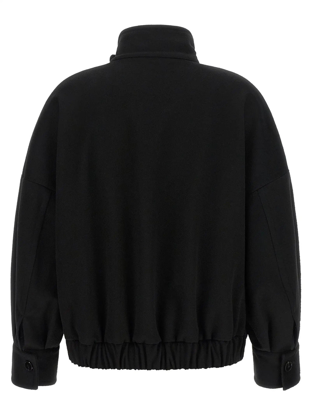 Alberto Biani Alberto Biani Black Wool Bomber