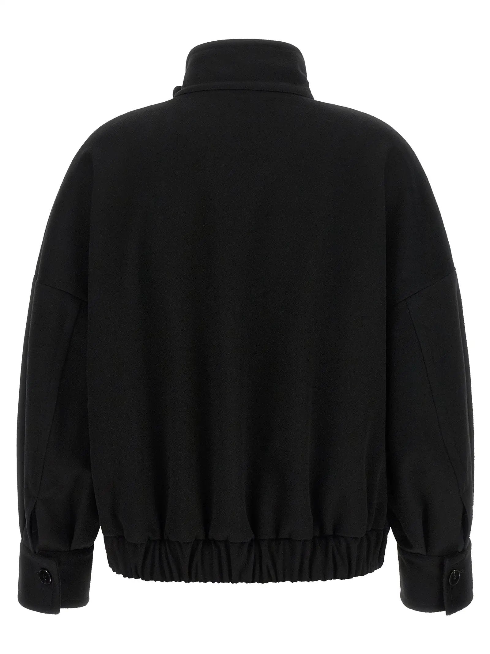 Alberto Biani Alberto Biani Black Wool Bomber