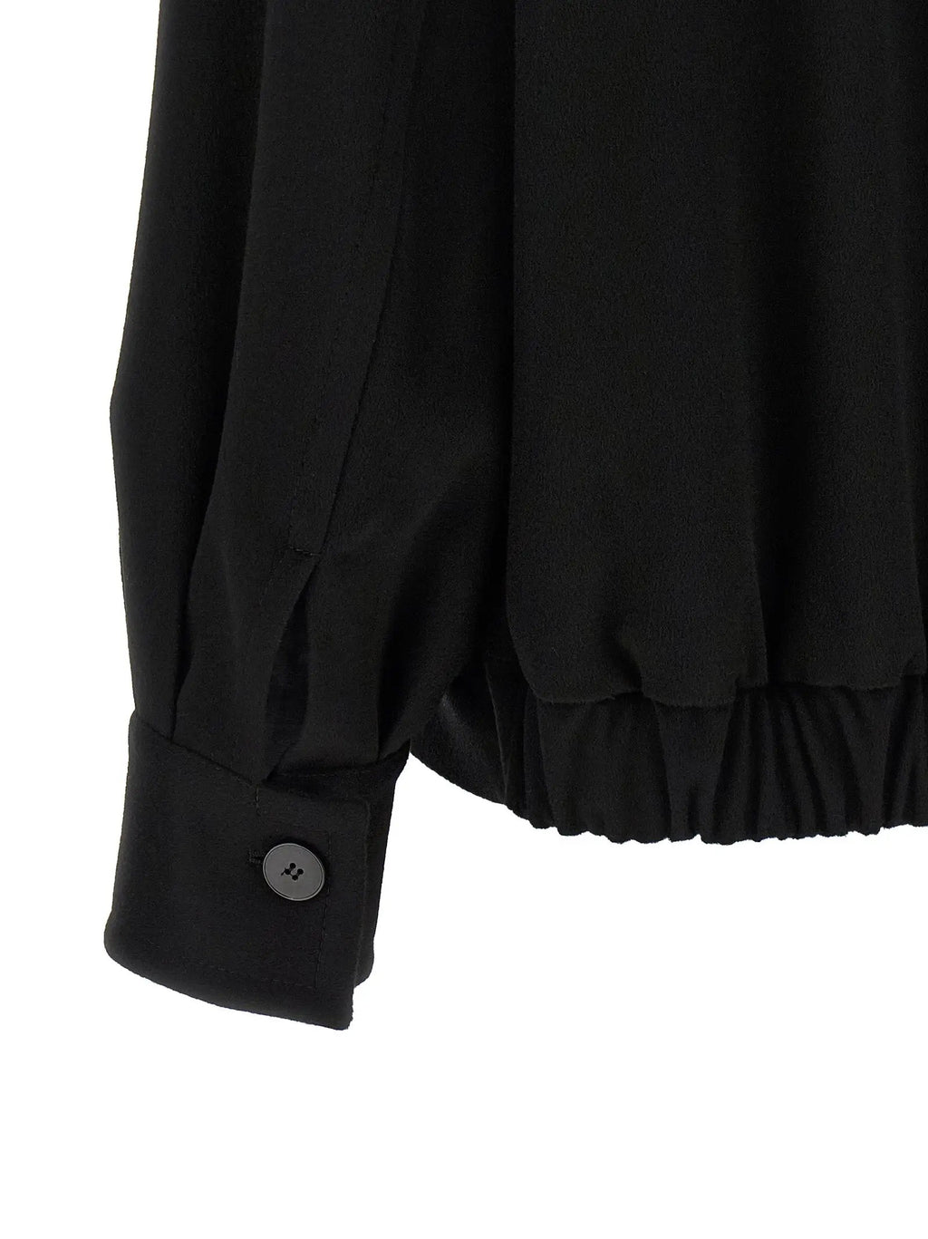 Alberto Biani Alberto Biani Black Wool Bomber