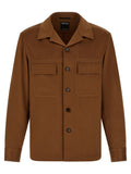 ZEGNA Brown Cashmere Blouse