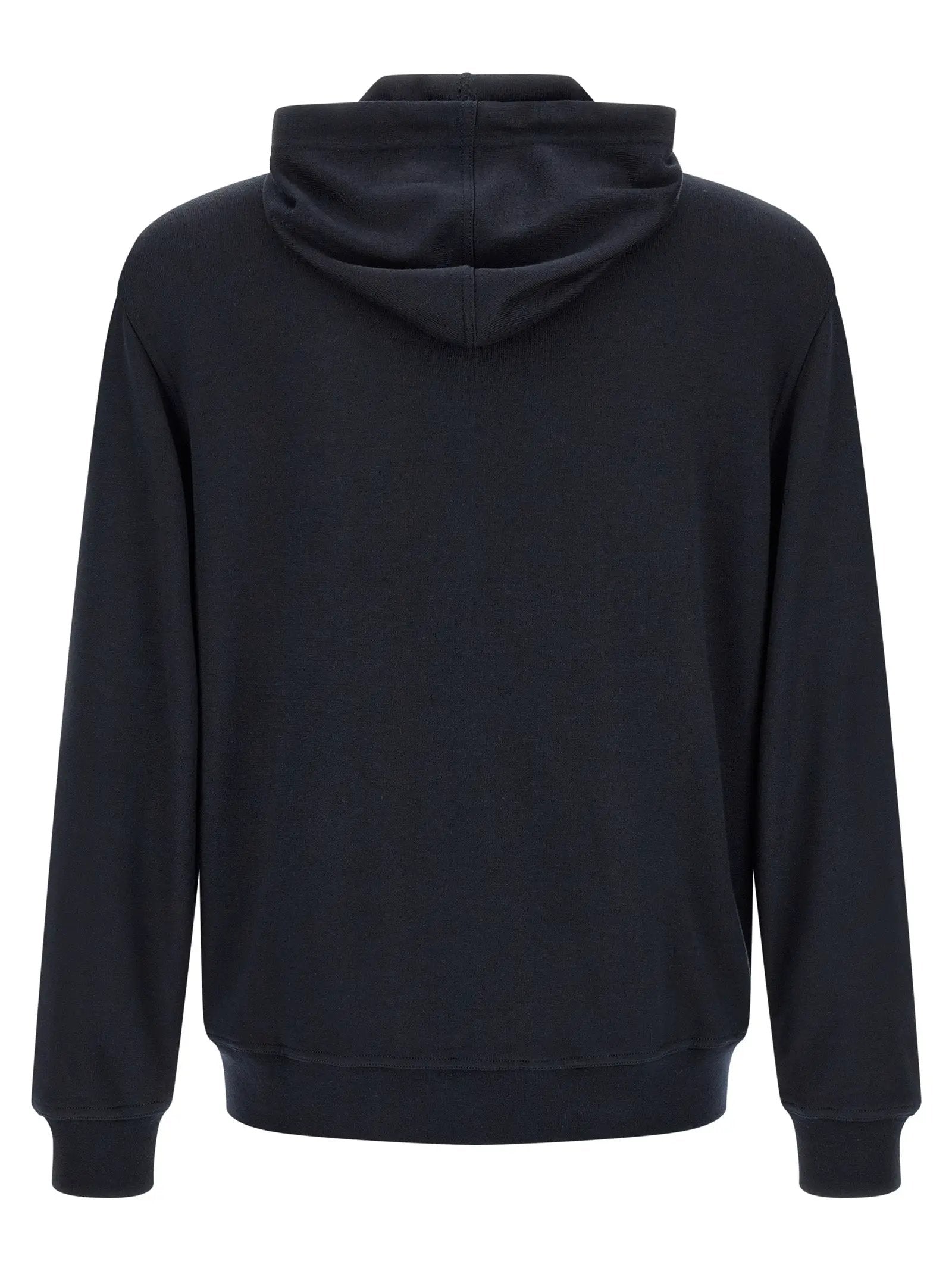 Brunello Cucinelli Blue Cashmere Sweatshirt
