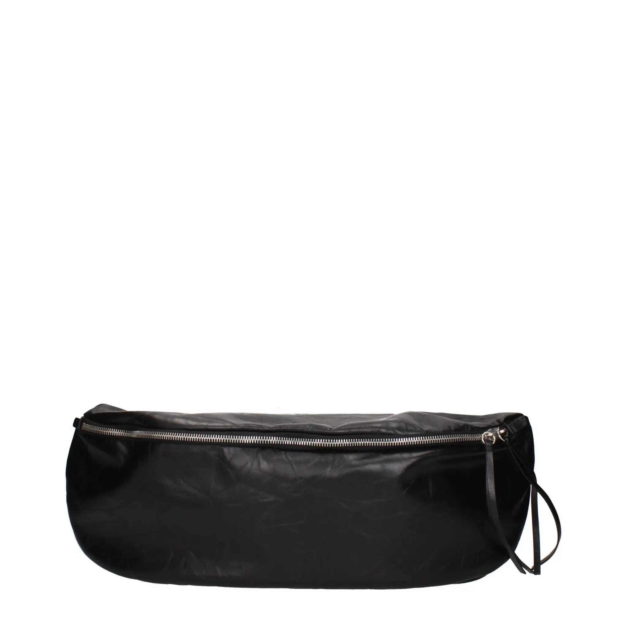 Jil Sander Black Leather Backpack