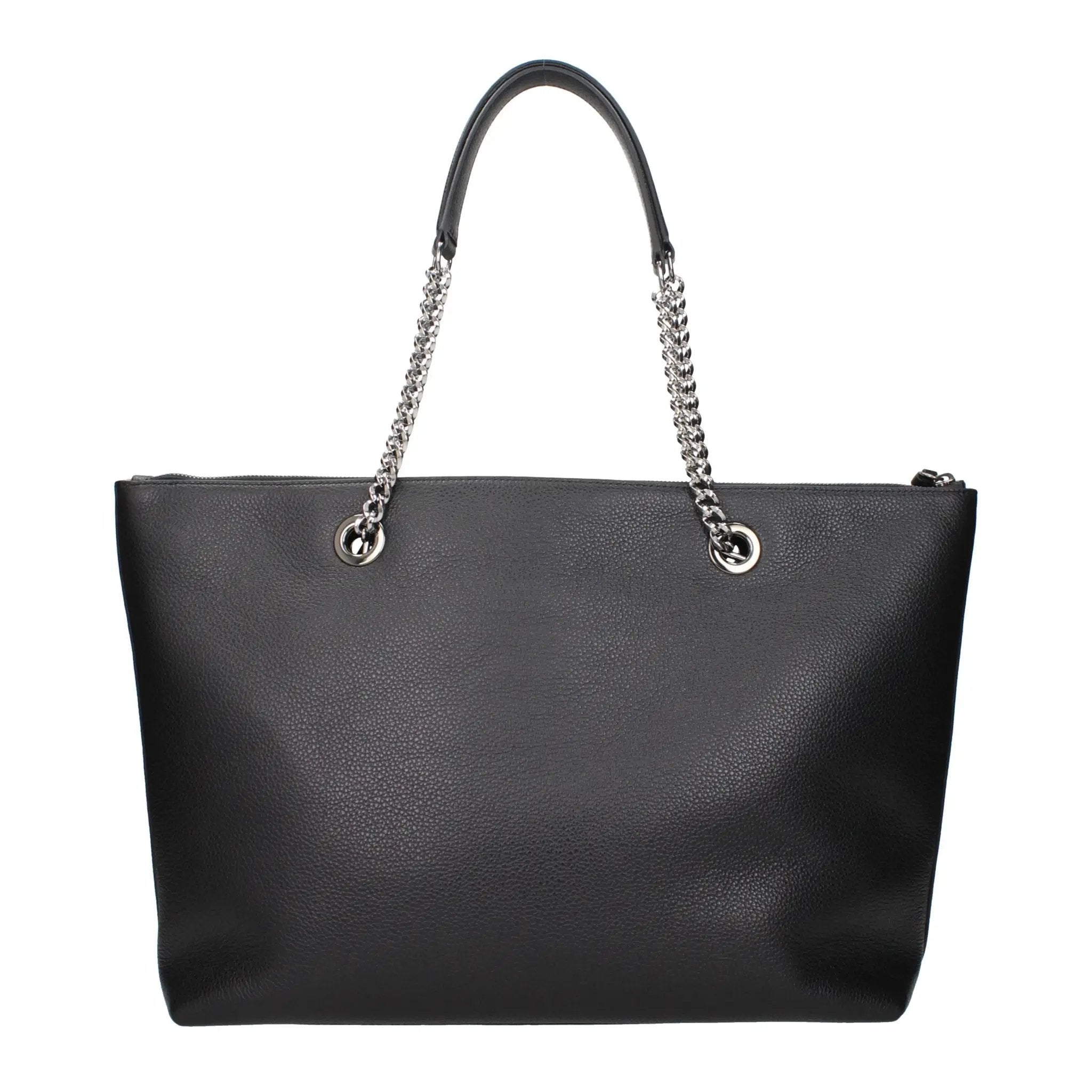 Jimmy Choo Black Leather Shoulder Bag