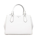Michael Kors White Leather Handbag