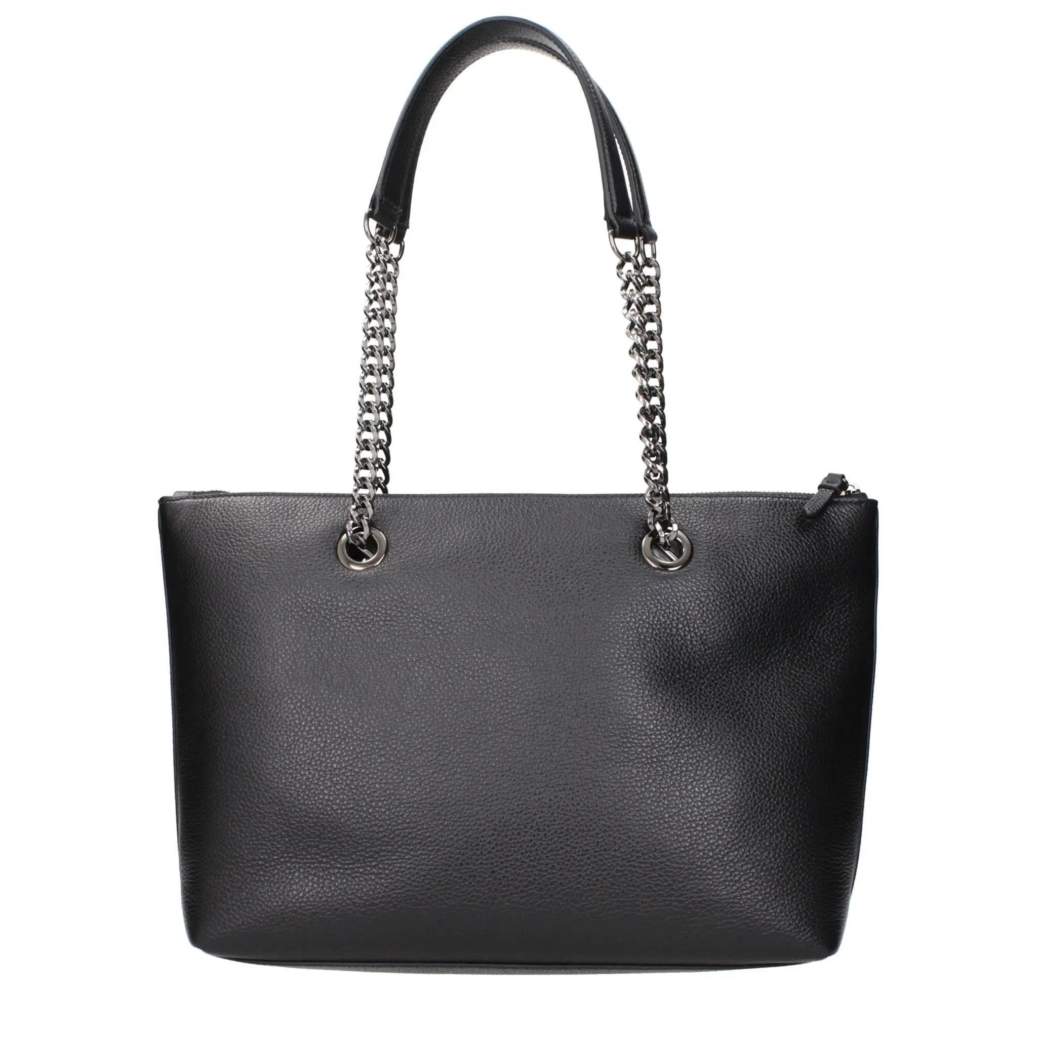 Jimmy Choo Black Leather Shoulder Bag