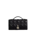 Dior Black Leather Shoulder Bag
