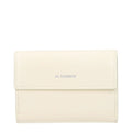 Jil Sander White Leather Wallet