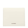 Jil Sander White Leather Wallet