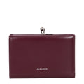 Jil Sander Red Leather Wallet