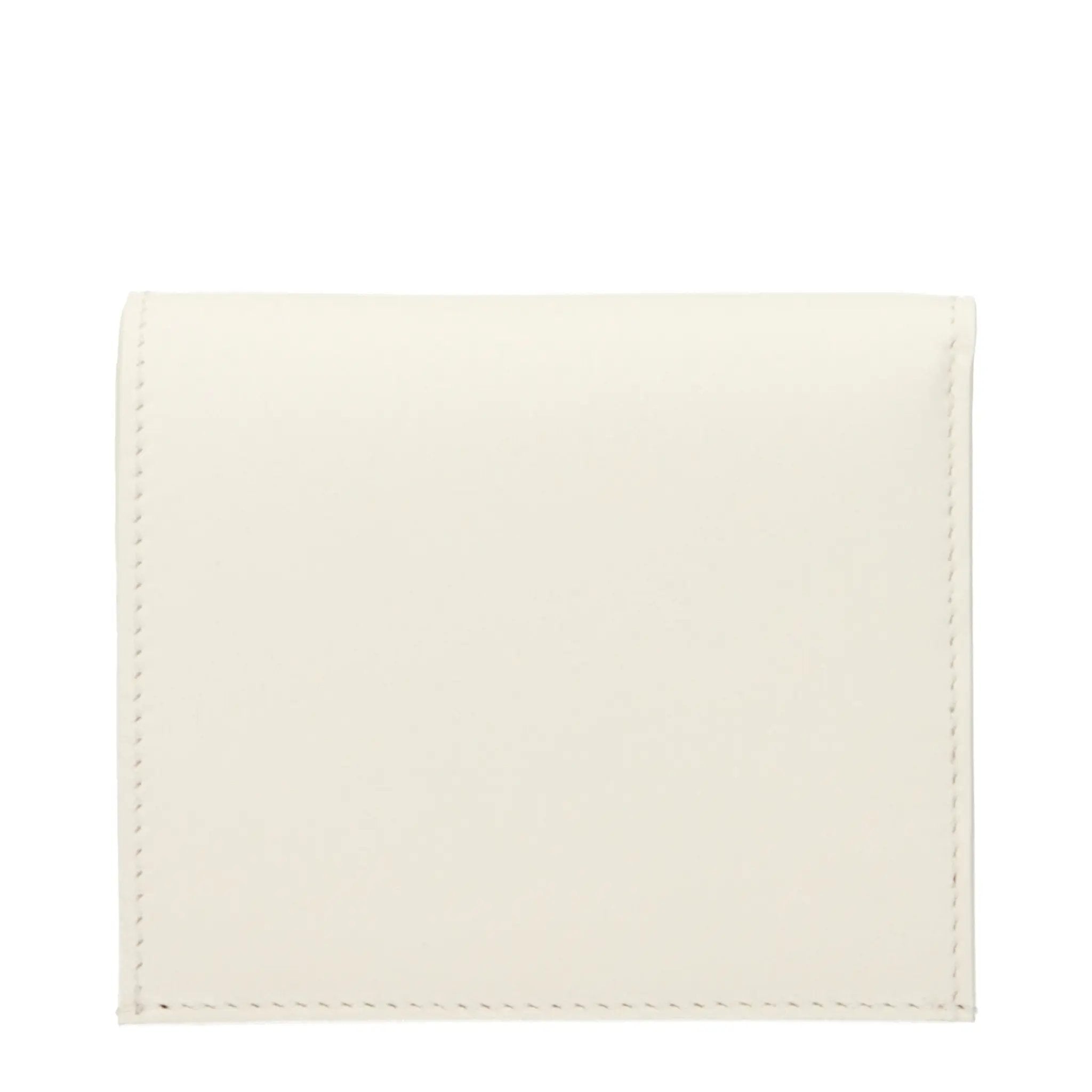 Jil Sander White Leather Wallet