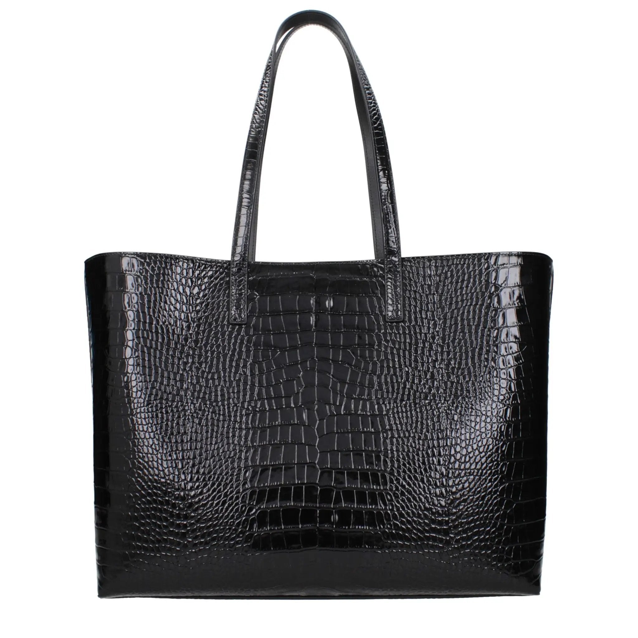 Jimmy Choo Black Leather Shoulder Bag